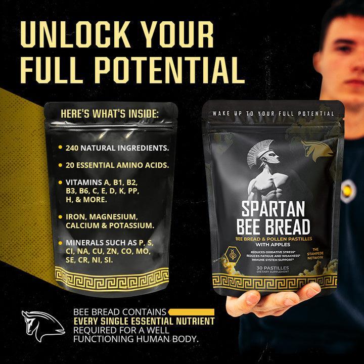 Spartan Bee Bread Tablets