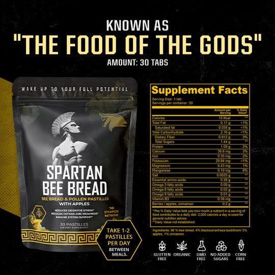 Spartan Bee Bread Tablets